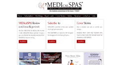 Desktop Screenshot of medicalspasreview.com